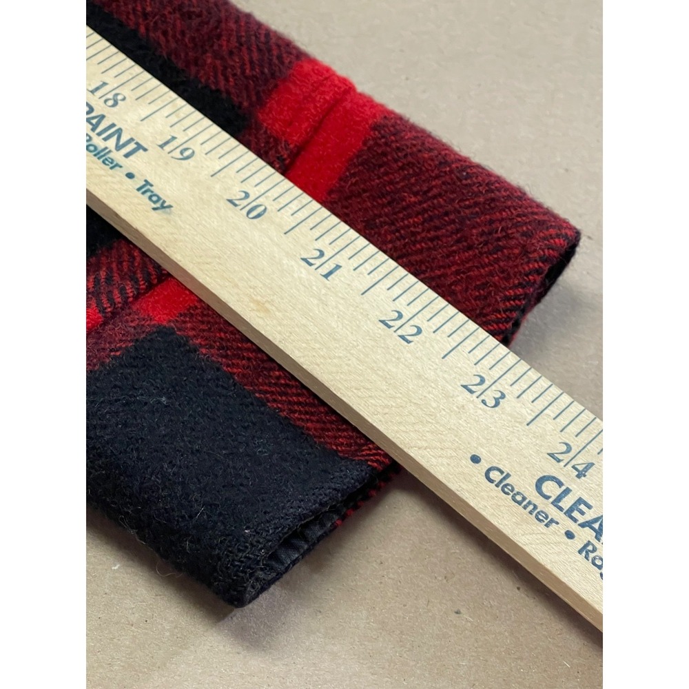 VTG Woolrich Men's 40 Woolen Mills Plaid Buffalo Mackinaw Full Zip Jacket 1950's - Picture 10 of 12